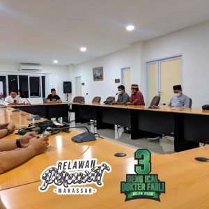 Jelang Debat Ketiga, Fadli Ananda Berdiskusi Dengan Relawan Perawat Makassar