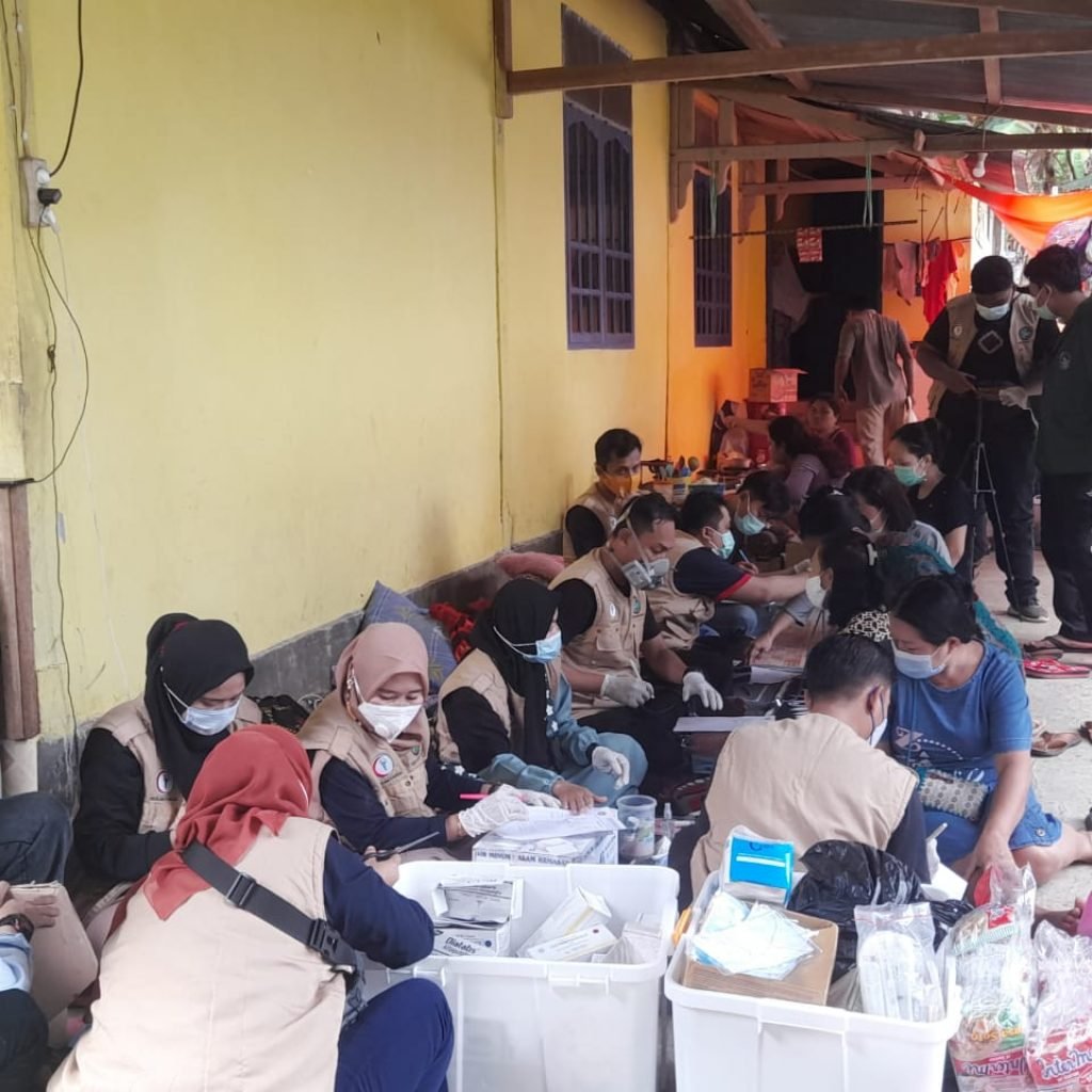 RS Faisal Makassar Dan Pemuda Pancasila Sulsel Gelar Pemeriksaan Kesehatan Pada Korban Gempa Sulbar