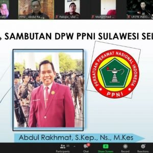 Pra Rakerwil 2 PPNI Sulsel, Rakhmat Buka Pelatihan BTCLS Zona 5