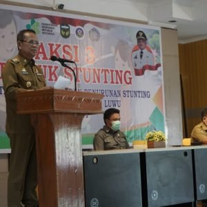 Buka Acara Rembuk Stanting, Bupati Luwu Harapkan Pemberian Asi Ekslusif Pada Bayi