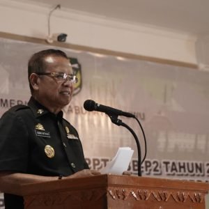 Bupati Luwu Ajak Peserta Penyerahan DHKP dan SPPT PBB-P2 Ta 2021 Doakan Awak Kapal Nanggala 402