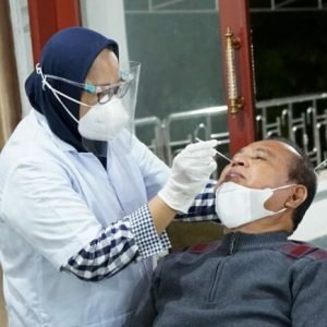 Bupati Luwu Laksanakan Swab Antingen