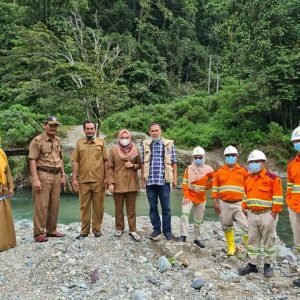 BTKLPP Kelas 1 Makassar,Dinkes dan DLH Luwu Lakukan Surveilans Di Area Pertambangan