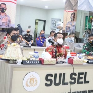 Kapolda Sulsel Ikuti Launching Layanan Polri 110, Berikan Kemudahan Pelayanan Kepada Masyarakat