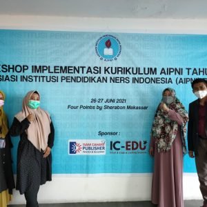 PRODI NERS FKK UNIVERSITAS MEGAREZKY IKUTI WORKSHOP IMPLEMENTASI PENYUSUNAN KURIKULUM NERS TAHUN 2021