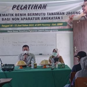 Dinas Pertanian Luwu Bekali Petani Jagung Dengan Pelatihan Teknis Tematik