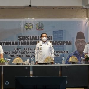 Buka Sosialisasi Layanan Informasi Kearsipan, Sekda Luwu : Kita Harus Berkaca Pada pengalaman Lepasnya Pulau Sipadan-Ligitan