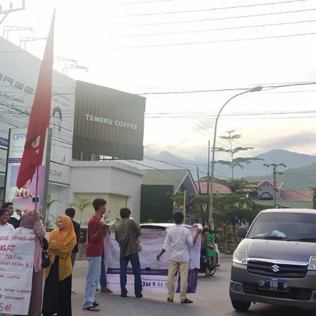 Aliansi frontal Menggugat,  Desak Polri Buka Kasus Kekerasan Seksual di Palopo