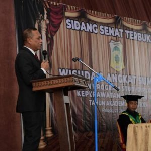 Hadiri Wisuda Akper Sawerigading, RMB Dukung Akper Sawerigading Jadi Politeknik