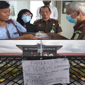 Dinilai Lambat Tangani Kasus Korupsi, Kejari dan Kapolres Palopo Dapat Hadiah Dua Ekor Tikus