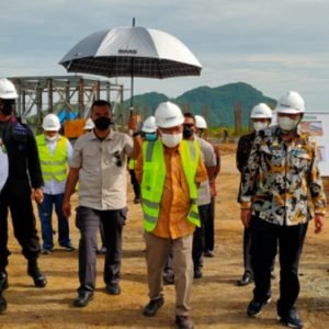 Kunjungi Proses Pembangunan Smelter BMS, JK : Alhamdulillah izin smelter sudah Lengkap