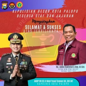 Kapolres Palopo Ucapkan Selamat, Atas Terpilihnya Abdul Rakhmat Sebagai Ketua DPW PPNI Sulsel