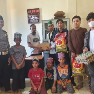 Gandeng HmI, Kanit Regident Satlantas Polres Palopo Gelar Baksos di Panti Asuhan