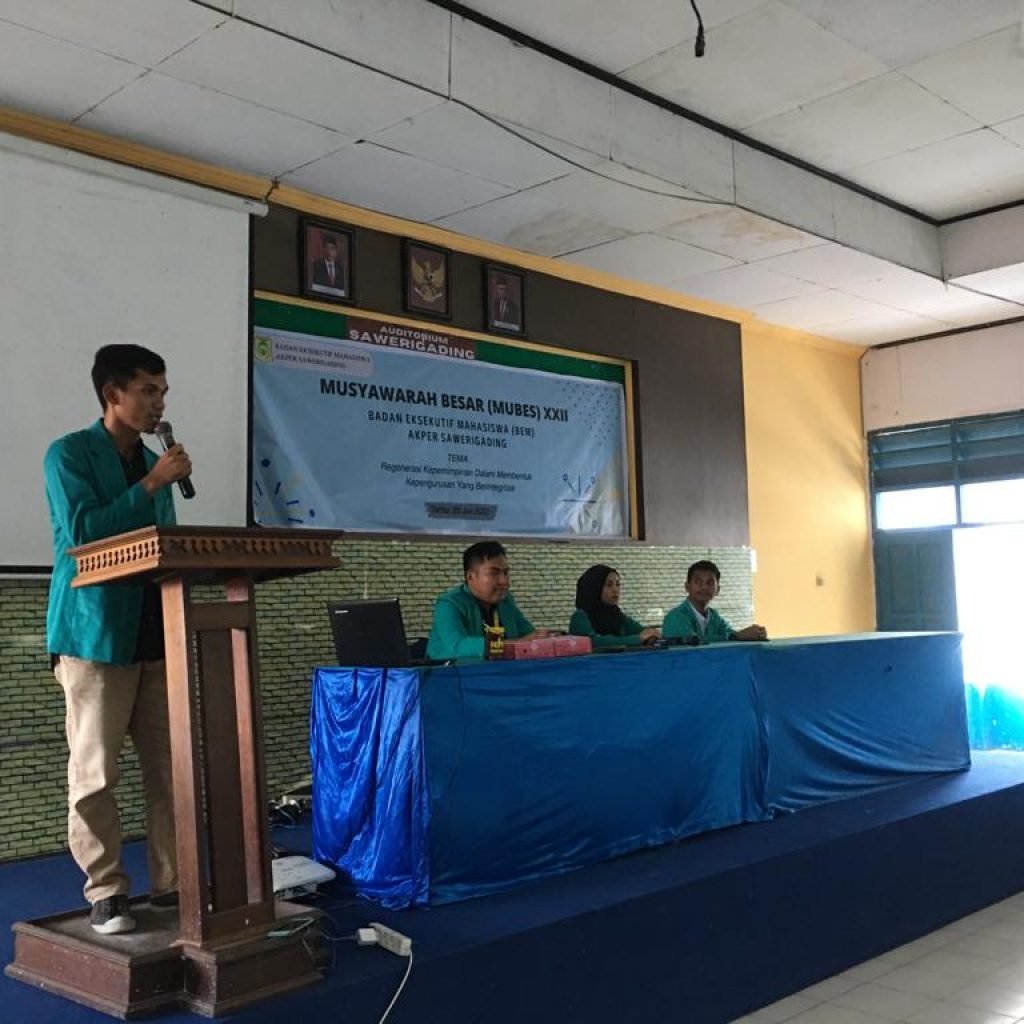 Mubes XXII, Ficky-Lusi Aklamasi Jabat Presiden dan Wakil Presiden BEM Akper Sawerigading