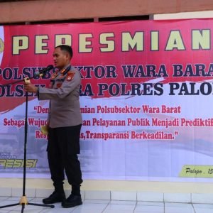 Berikan Pelayanan Prima Bagi Masyarakat, Polsubsektor Wara Barat Resmi Terbentuk