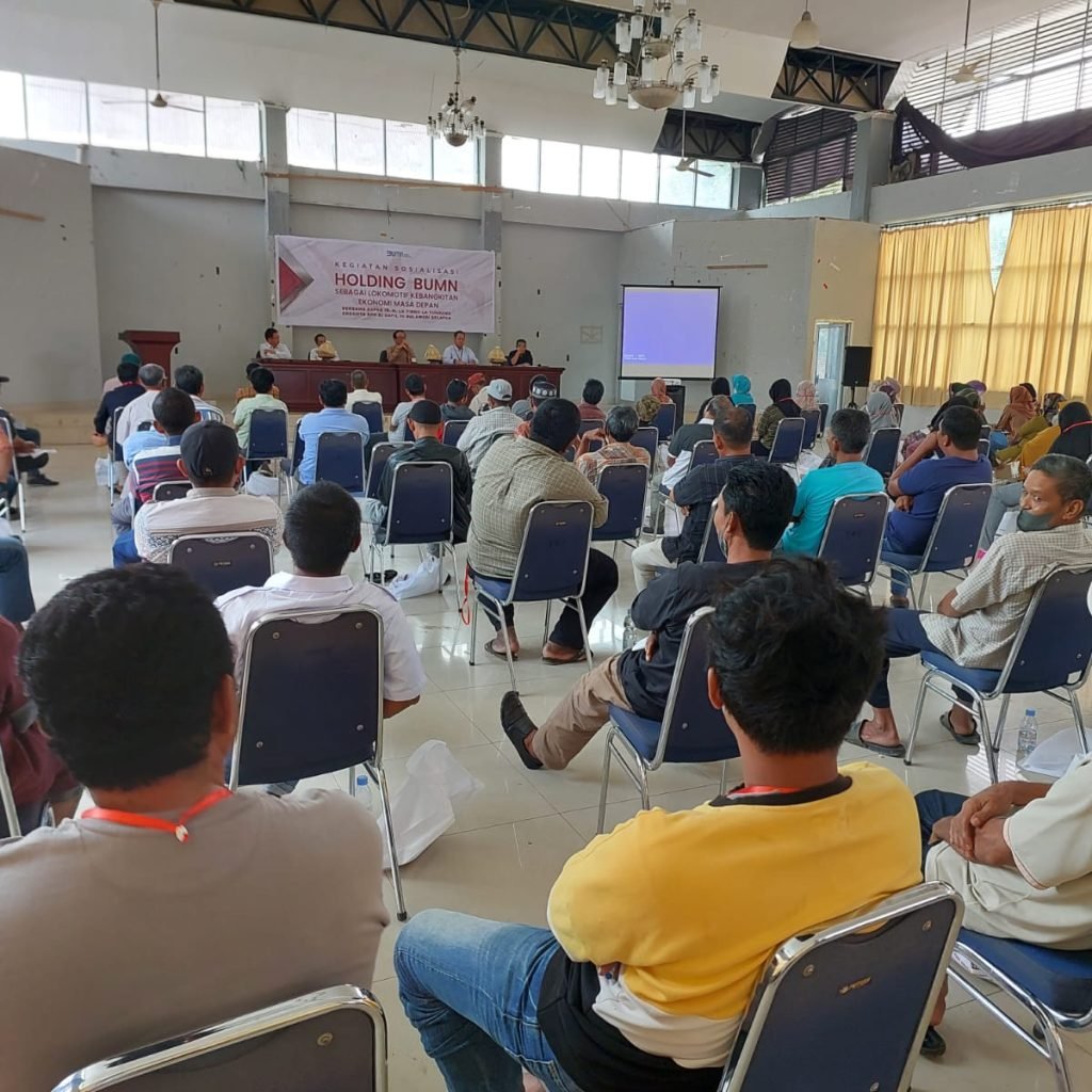Pelaku UMKM di Enrekang Ikuti Sosialisasi Holding BUMN