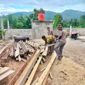 Polres Palopo Bantu Warga Mawa Bangun Masjid