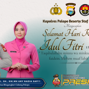 Kapolres Palopo Imbau Masyarakat Jaga Kamtibmas Jelang Idul Fitri