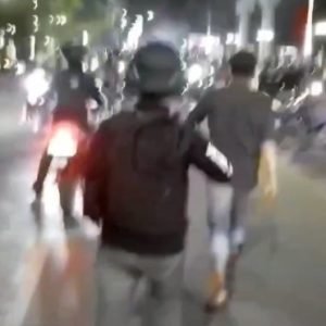 Diduga Akan Balapan Liar, Polisi Bubarkan Aksi Konvoi Geng Motor di Malam Takbiran