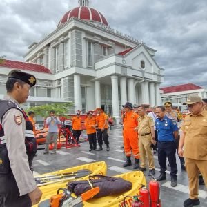 Hadiri Apel Siaga Bencana, Kapolres Palopo Ingatkan Pentingnya Mitigasi Bencana
