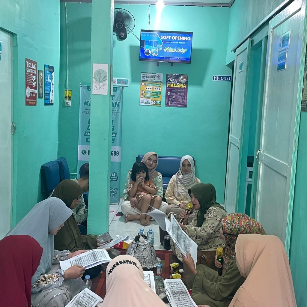 Soft Launching, Klinik Rufaidah Medika Gelar Pengajian dan Doa Bersama