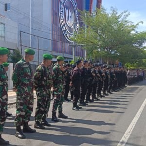 Ratusan Personel Gabungan Siap Amankan Venue Debat Ke 2 Pilwakot Palopo