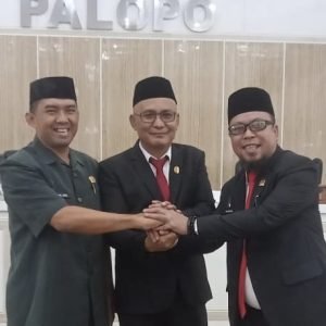 Tiga Unsur Pimpinan DPRD Palopo Ditetapkan
