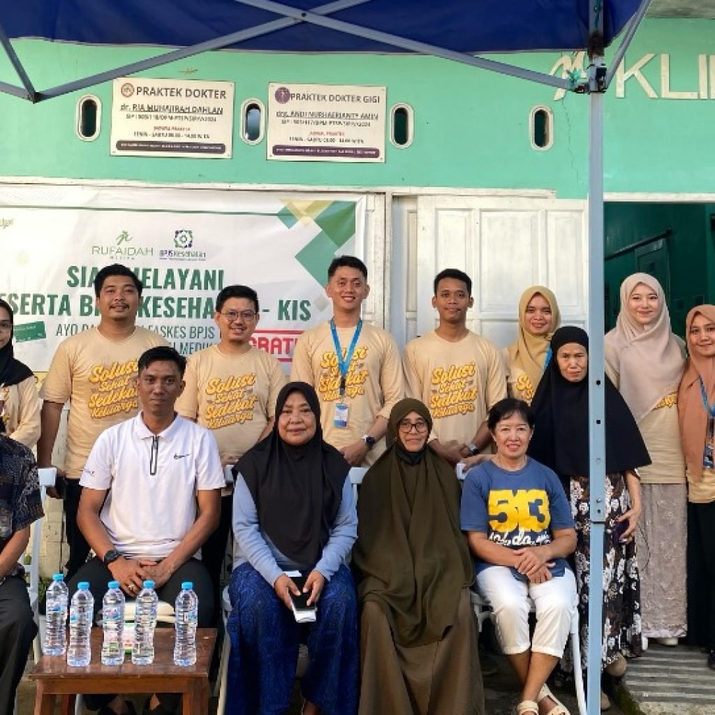 Implementasi Program Gowa Salewangan, Klinik Rufaidah Medika Gelar Skirining Kesehatan